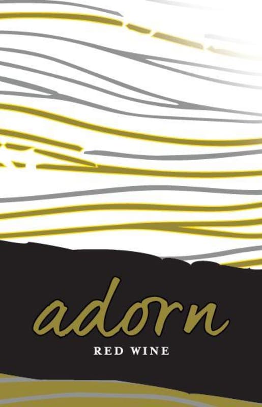 Adorn Red Wine 2016 Front Label