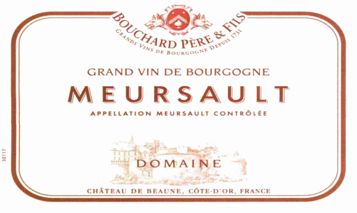 Bouchard Pere & Fils Meursault Blanc 2012 Front Label