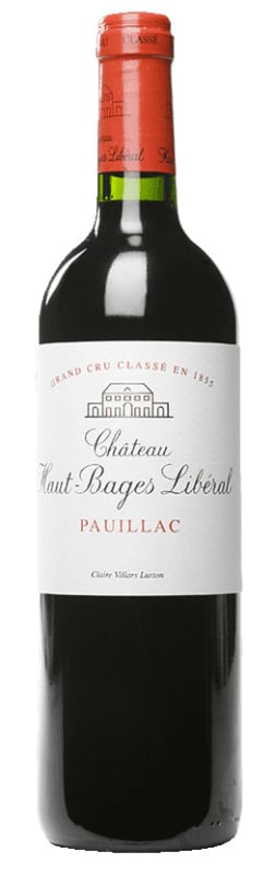 Chateau Haut-Bages Liberal 2017 Front Bottle Shot