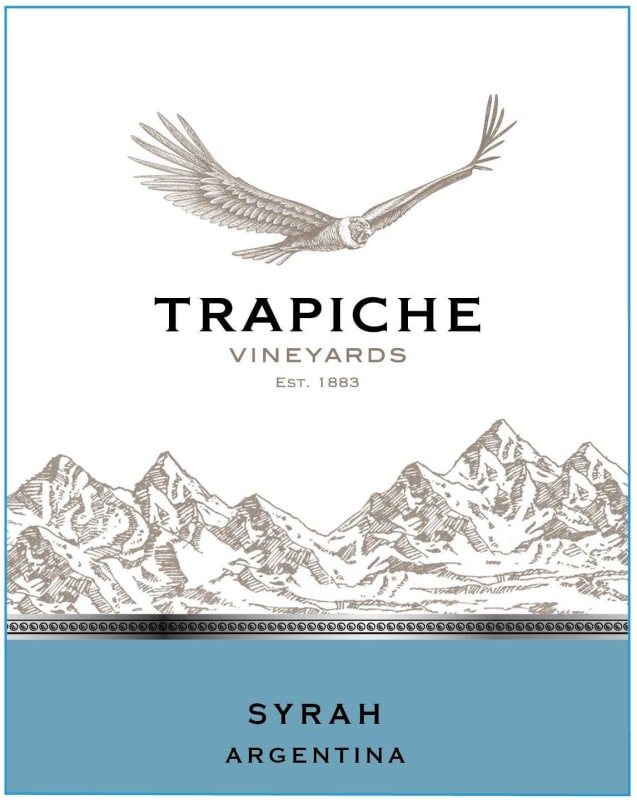 Trapiche Syrah 2015 Front Label