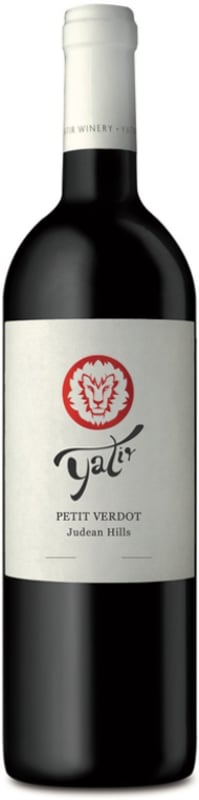 Yatir Petit Verdot (OU Kosher) 2018 Front Bottle Shot