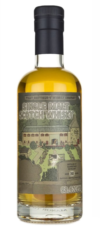 That Boutique-y Whisky Company 20 Year Glenrothes Distillery Single Malt Scotch Whisky (375ML half-bottle) Front Bottle Shot