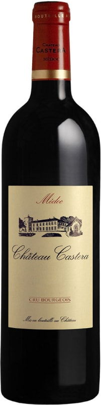 Chateau Castera 2010 Front Bottle Shot