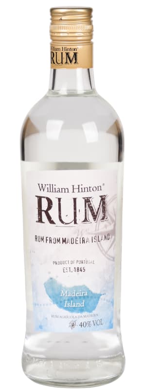 William Hinton Original Agricola da Madeira Rum Front Bottle Shot