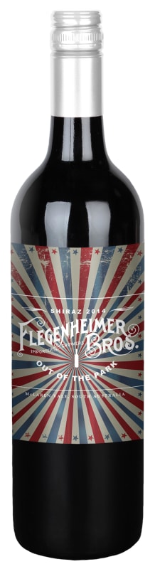 Flegenheimer Bros Out of the Park Shiraz 2014 Front Bottle Shot
