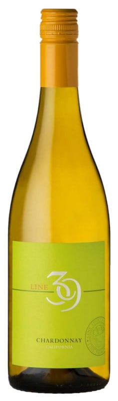 Line 39 Chardonnay 2015 Front Bottle Shot