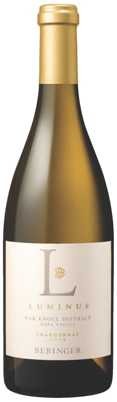 Beringer Luminus Chardonnay 2015 Front Bottle Shot