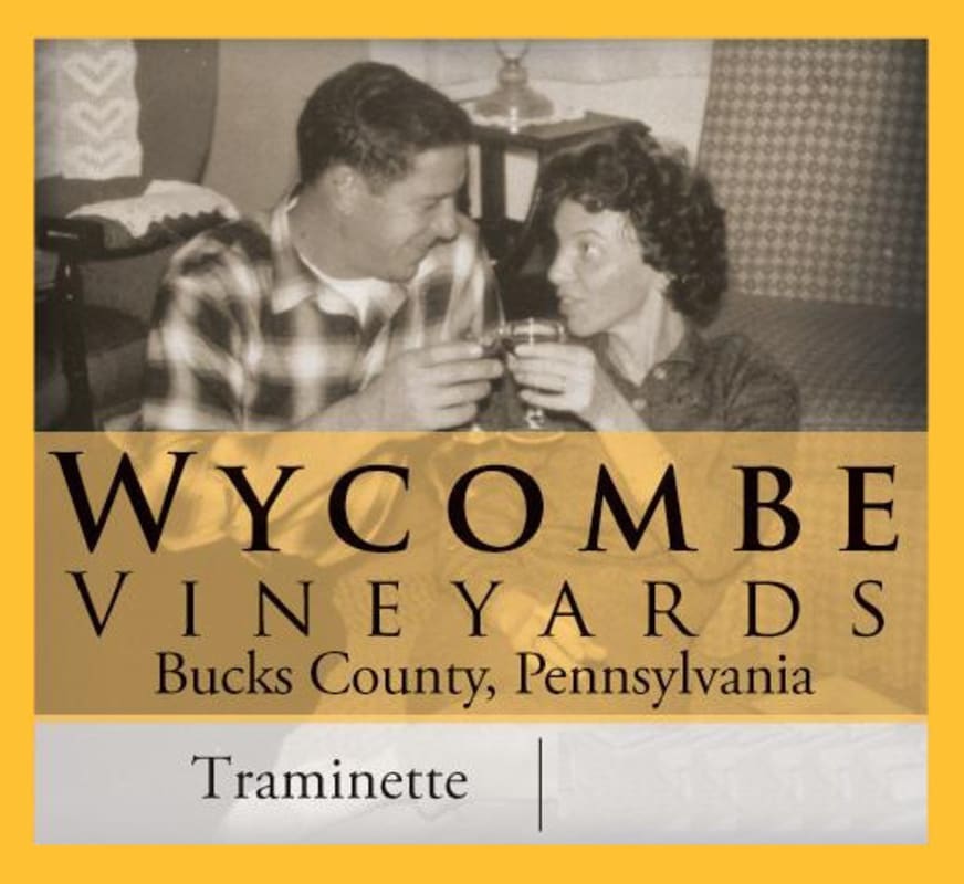 Wycombe Vineyards Traminete 2014 Front Label