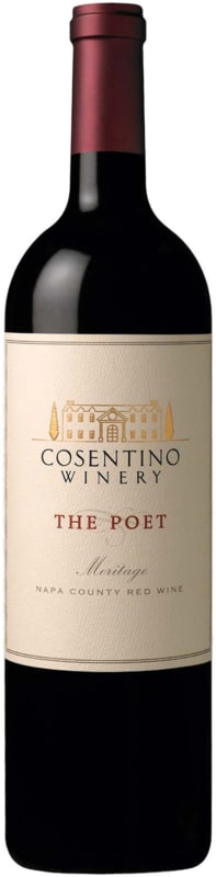Cosentino The Poet Red Meritage 2011 Front Bottle Shot
