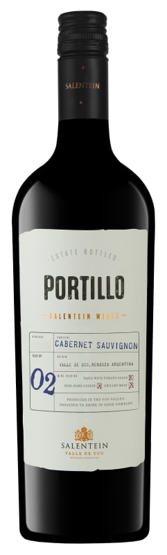 Portillo Cabernet Sauvignon 2024 Front Bottle Shot
