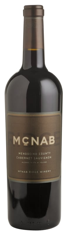 McNab Ridge Winery Cabernet Sauvignon 2019 Front Bottle Shot