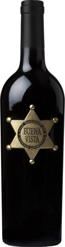 Buena Vista The Sheriff Red Blend 2018 Front Bottle Shot