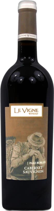 Le Vigne Winery Cabernet Sauvignon 2015 Front Bottle Shot