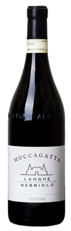Moccagatta Langhe Nebbiolo 2014 Front Bottle Shot