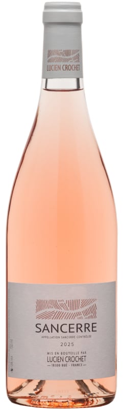 Lucien Crochet Sancerre Rose 2025 Front Bottle Shot