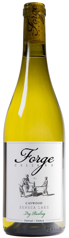 Forge Cellars Caywood Vineyard Dry Riesling 2021 Front Bottle Shot