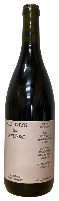 Halcyon Days Luz Syrah 2021 Front Bottle Shot