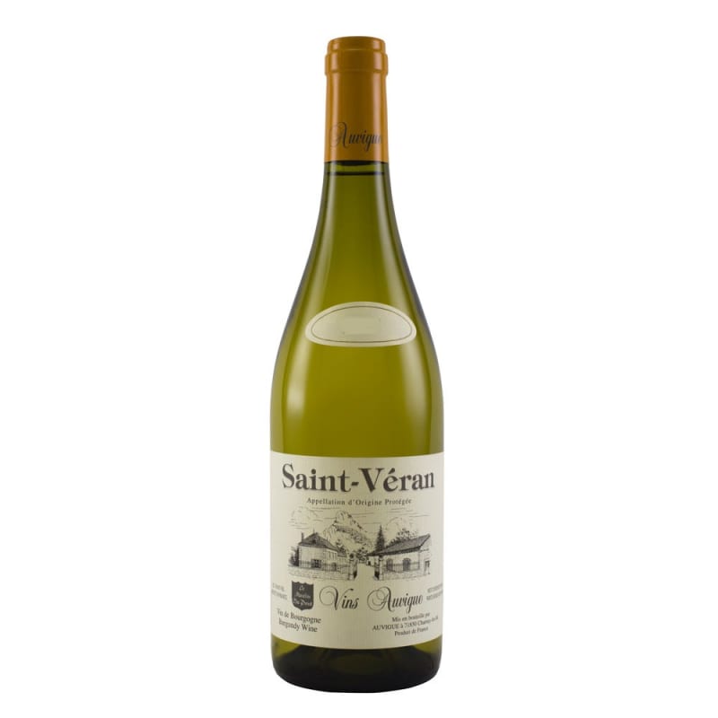 Domaine Auvigue Saint-Veran 2020 Front Bottle Shot