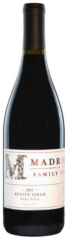Madrigal Vineyards Petite Sirah 2013 Front Bottle Shot