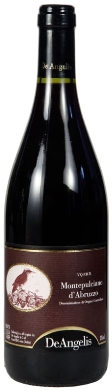 DeAngelis Montepulciano d'Abruzzo 2015 Front Bottle Shot