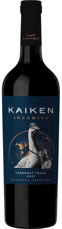 Kaiken Indomito Cabernet Franc 2021 Front Bottle Shot