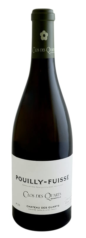 Chateau des Quarts Pouilly-Fuisse Clos des Quarts Monopole 2023 Front Bottle Shot