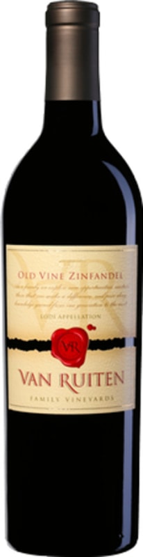 Van Ruiten Old Vine Zinfandel 2013 Front Bottle Shot