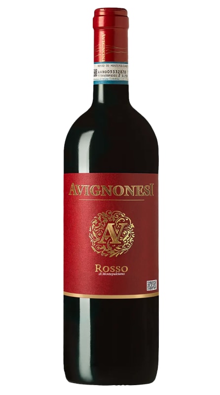 Avignonesi Rosso di Montepulciano 2024 Front Bottle Shot