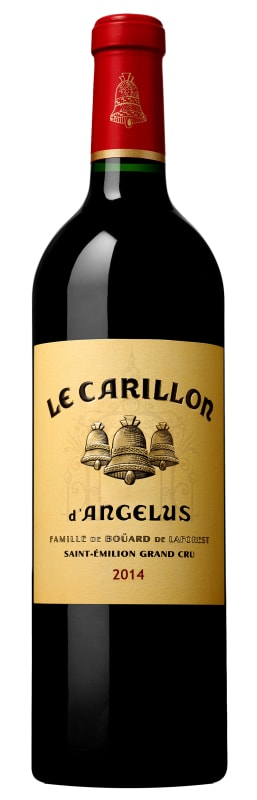 Chateau Angelus Le Carillon d'Angelus 2014 Front Bottle Shot