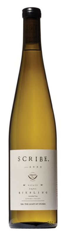 Scribe Estate Riesling 2025 Front Bottle Shot