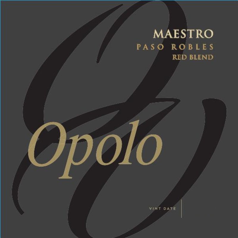 Opolo Maestro 2018 Front Label