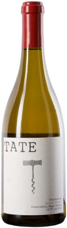TATE Spring Street Chardonnay 2017 Front Bottle Shot