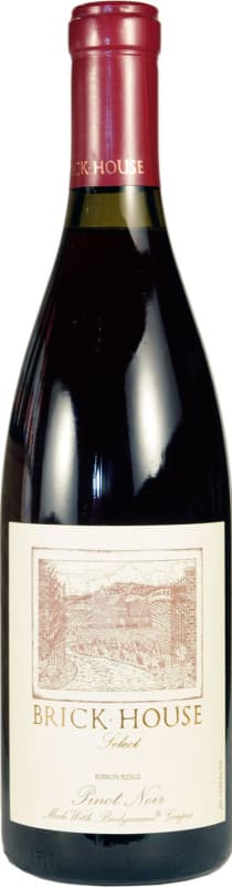 Brick House Select Pinot Noir 2015 Front Bottle Shot
