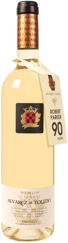 Vinos de Arganza Alvarez de Toledo Godello 2019 Front Bottle Shot