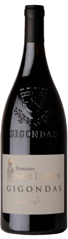 Domaine Saint-Damien Gigondas Clovis Saurel 2020 Front Bottle Shot