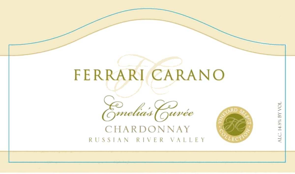Ferrari-Carano Emelia's Cuvee Chardonnay 2009 Front Label
