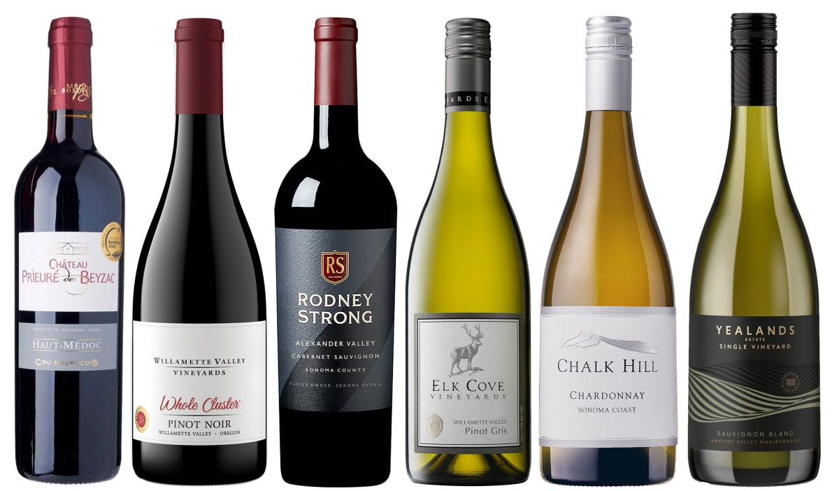 Critics’ Choice: Red & White Wine Collection Gift Product Image