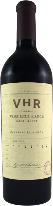 Vine Hill Ranch VHR Cabernet Sauvignon 2022 Front Bottle Shot