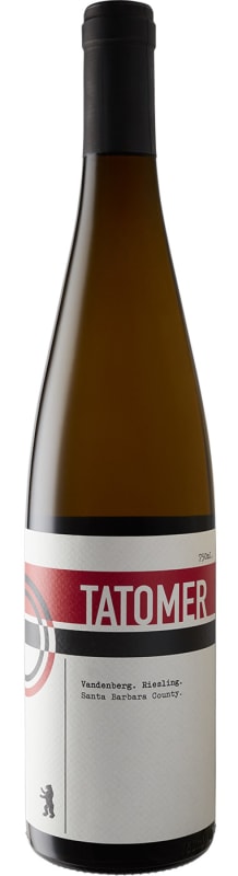 Tatomer Vandenberg Riesling 2020 Front Bottle Shot