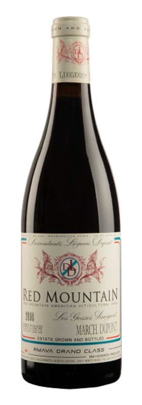 Hedges Family Estate DLD Les Gosses Vineyard Cuvee Marcel 2014 Front Bottle Shot