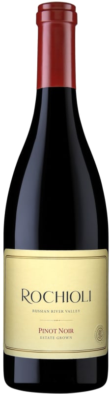 Rochioli Estate Pinot Noir 2018 Front Bottle Shot