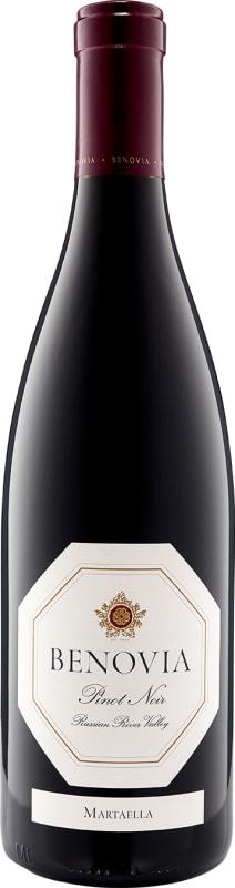 Benovia Martaella Vineyard Pinot Noir 2015 Front Bottle Shot