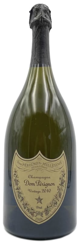 Dom Perignon Vintage with Gift Box (1.5 Liter Magnum) with Gift Box 2010 Front Bottle Shot