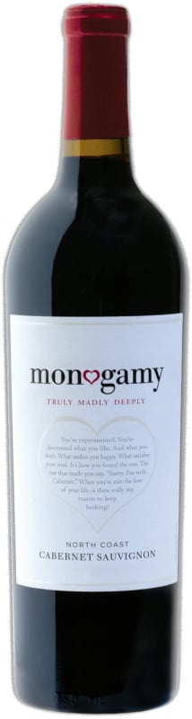 Monogamy Truly Madly Deeply Cabernet Sauvignon 2015 Front Bottle Shot