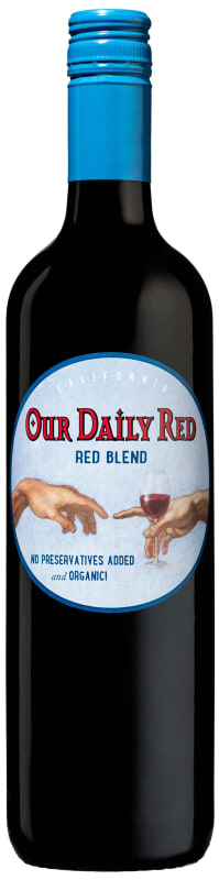 Our Daily Red Blend 2016 Front Bottle Shot