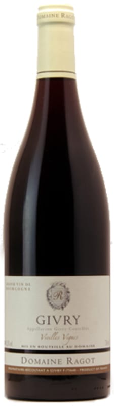Domaine Ragot Vieilles Vignes 2015 Front Bottle Shot