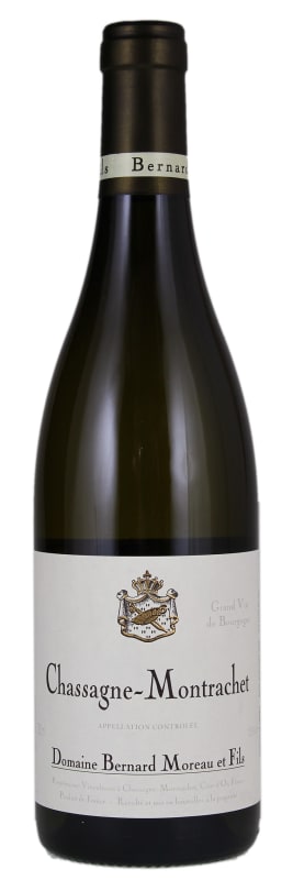 Domaine Bernard Moreau Chassagne-Montrachet 2018 Front Bottle Shot