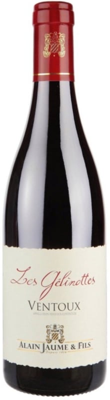 Alain Jaume Ventoux Les Gelinottes 2014 Front Bottle Shot