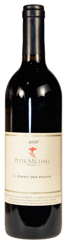 Peter Michael L'Esprit des Pavots 2006 Front Bottle Shot