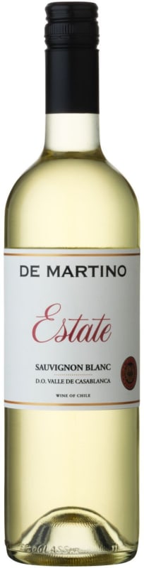 De Martino Estate Sauvignon Blanc 2018 Front Bottle Shot